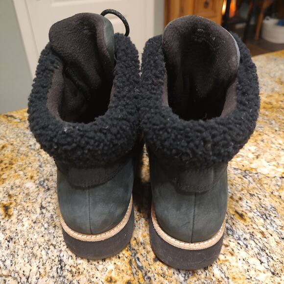 Cole Haan Zero Grand Explorer W07997 Black Leather Hiking Boots Women's Sz 9.5B - Picture 10 of 16